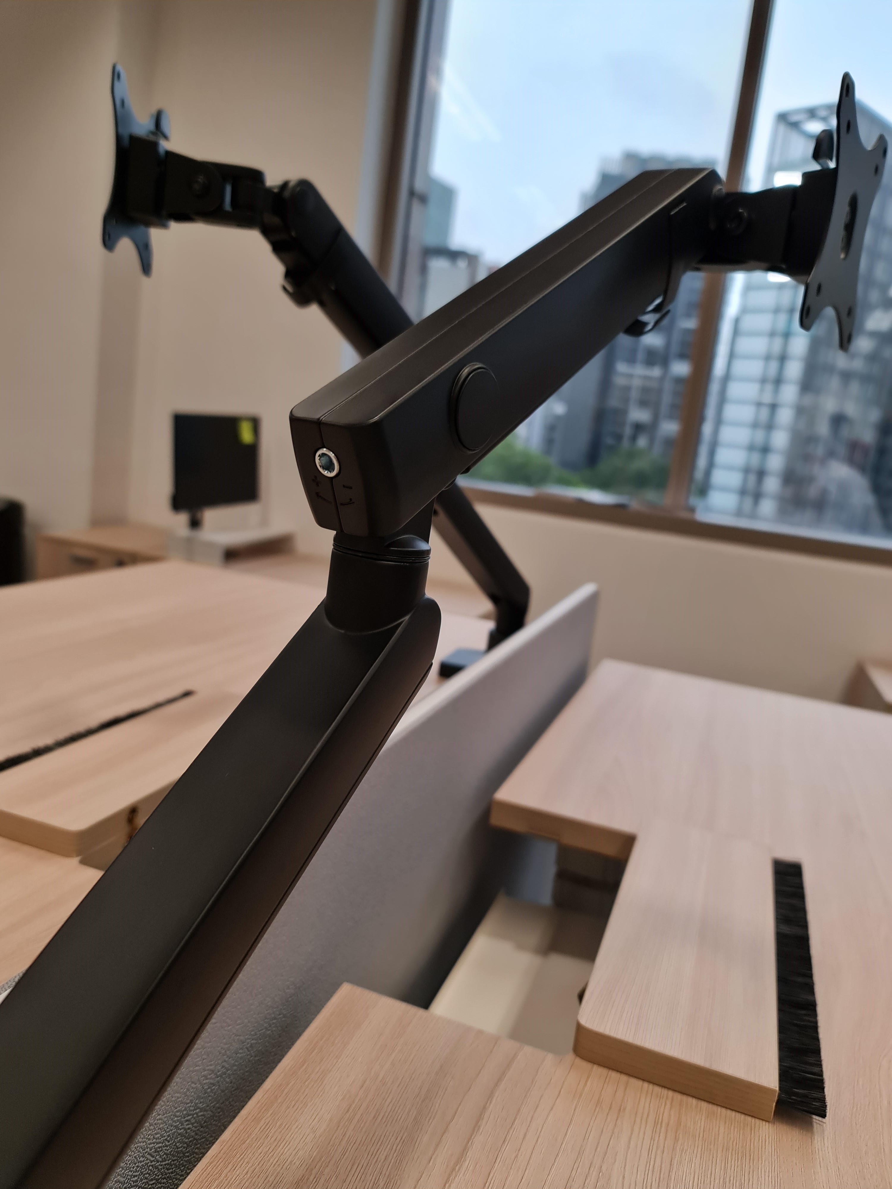 Height Adjustable RectangularTable (Double)